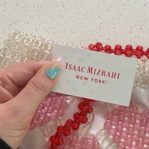 Isaac mizrahi heart purse NWT